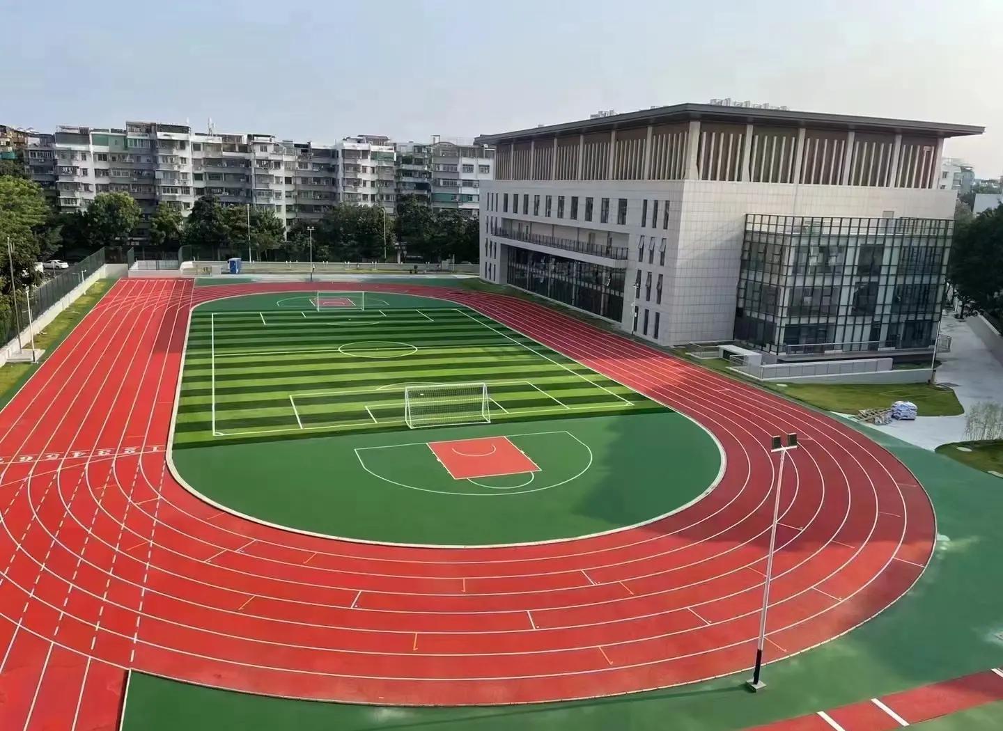 毕节市橡胶跑道塑胶篮球场 - 方案